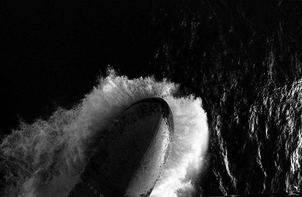 Bulbe du MSC Ana-Maria - Au large de la corne de l'Afrique - Océan Indien